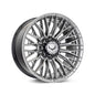 Vossen HFX-6 - 22x12 - 8x165.1 - ET-44 - Ultra Deep Face - 125.1 - Hyper Gunmetal Wheel
