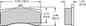 Wilwood pad 9728J ip polymatrix axle set