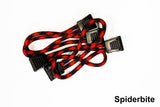 Fishbone Offroad Paracord Zipper Pulls 5 Pcs Spiderbite