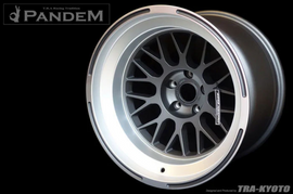 GReddy Pandem 6666 Wheels 18x11 -40 5-100 Gunmetal