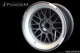 GReddy Pandem 6666 Wheels 18x9.5 -30 5-114.3 Gunmetal