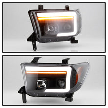 Load image into Gallery viewer, Spyder 07-09 Toyota Tundra Projector Headlights - Black (PRO-YD-TTU07V3PL-SEQ-BK)