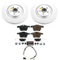 Power Stop 14-21 Jaguar F-Type Front Z23 Coated Brake Kit