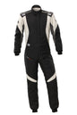 OMP FIRST EVO OVERALL my2025 FIA 8856-2018/SFI ANTHRACITE / FLUO YELLOW SZ 50
