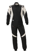 Load image into Gallery viewer, OMP FIRST EVO ELLE OVERALL my2025 FIA 8856-2018/SFI NAVY BLUE / TIFFANY SZ 40