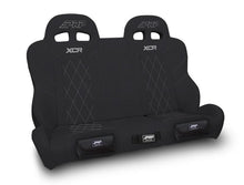 Load image into Gallery viewer, PRP XCR Polaris RZR Quick Release Rear Suspension Bench Seat w Diamond Stitch/Front Pockets