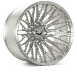 Vossen VFX-04 24x14 - 8x170 - ET75 - Mega Deep - 125.1 - Brushed Gloss Clear Wheel