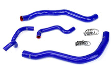 Load image into Gallery viewer, HPS Performance Silicone Hose Kit - Radiator Hose 57-1418-BLUE