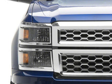 Load image into Gallery viewer, Raxiom 14-15 Chevrolet Silverado 1500 OE Style Headlights/ Chrome Trim- Black - Clear Lens