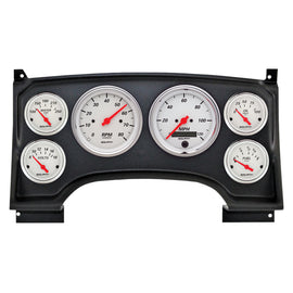 Autometer Arctic White Direct Fit Dash Kit 94-97 Chevy S10 Truck (2 x 3-3/8in. / 4 x 2-1/16in.)