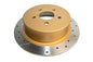DBA 05-08 Subaru Outback Rear Drilled & Slotted Street Series Rotor