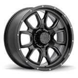 Mamba M19 18x9 6x139.7 ET12 Matte Black w/ Drill Holes