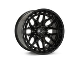 Vossen HFX-1 20x9 - 8x170 - ET18 - Deep Face - 125.1 - Satin Black Wheel