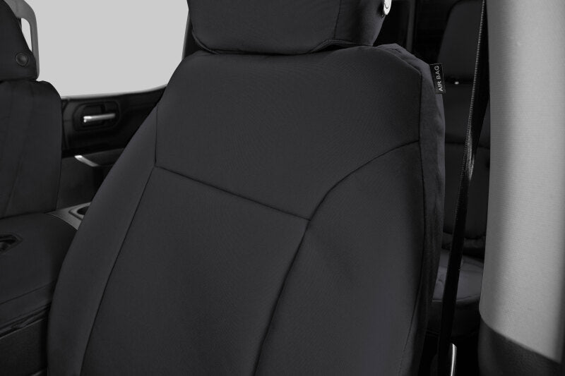 Covercraft 21-24 Ford F150 Endura PrecisionFit Custom Front Row Seat Covers - Black/Black