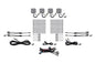 Diode Dyamics Rock Light - Red/White - M8 12-Pack