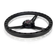 Load image into Gallery viewer, NRG Aluminum Steering Wheel 330mm - Extra Light - Ergonomic Grip - Anadized Black