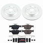 Power Stop 24-25 Subaru Crosstrek Rear Z23 Coated Brake Kit