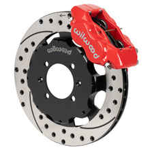 Load image into Gallery viewer, Wilwood Forged Dynalite Front Hat Kit 11.75in SRP Drilled/Slotted Rotor Red Caliper 16+ Miata