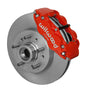 Wilwood kit front 60-63 GM C10 truck FNSL6R 11.86 rotor red