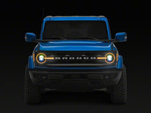 Load image into Gallery viewer, Raxiom 21-26 Ford Bronco LED Halo Headlights with Amber Backlight- Black Housing- Clear Lens