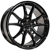 Anovia AN-10 19x9.5 5x120 Black Machined Face Dark Tint