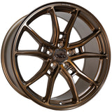 Anovia AN-10 19x9.5 5x120 Bronze Machined Face Bronze Tint