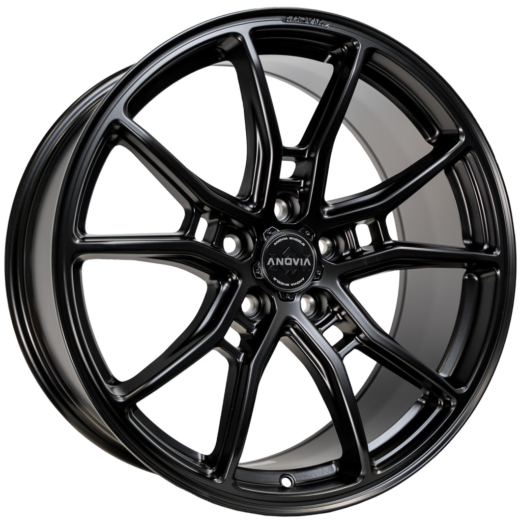 Anovia AN-10 19x8.5 5x112 Satin Black