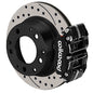 Wilwood 84-89 Porsche 911 Dynapro-P Radial Rear Brake Kit w/ 11.42in SRP Rotors & Lines - Black