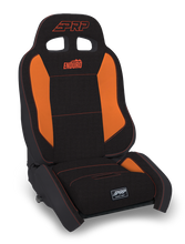 Load image into Gallery viewer, PRP EnduroCrawl Reclining Suspension Seat - Black/Orange Tweed - Driver