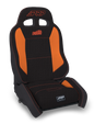 PRP EnduroCrawl Reclining Suspension Seat - Black/Orange Tweed - Driver