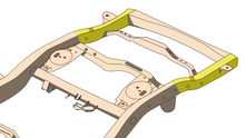 Load image into Gallery viewer, Rust Buster 2003-2009 Toyota 4Runner Rear Frame Repair Kit - Right