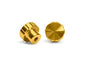 WeatherTech Colored Billet Knobs-Gold