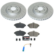 Load image into Gallery viewer, Power Stop 17-19 Infiniti QX30 Front Z23 Coated Brake Kit