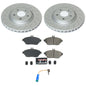 Power Stop 17-19 Infiniti QX30 Front Z23 Coated Brake Kit