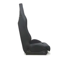 Load image into Gallery viewer, NRG Defender Water Resistant Steel Frame Susp. Seat - Silver w/Black Trim/Defender Logo/Side Bracket