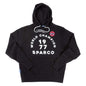 Sparco Sweatshirt Hooded 77 Black SMALL