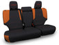 PRP 11-24 Toyota 4Runner Rear Bench Cover - 5-seat model - Black/Orange