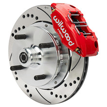 Load image into Gallery viewer, Wilwood 70-72 Porsche 914 Front Powerlite Brake Kit Drilled &amp; Slotted - Red