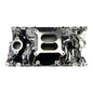 Edelbrock RPM Air-Gap Manifold for Small-Block Chevy Vortec - Chrome Plasma