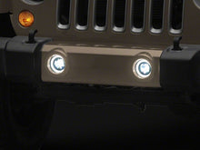 Load image into Gallery viewer, Raxiom 07-18 Jeep Wrangler JK V2 LED Switchback Fog Lights with Amber Turn Signal and Halo Rings