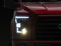 Raxiom 15-17 Ford F-150 XR Series LED Projector Headlights with DRL- Black Housing- Clear Lens