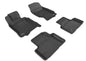 3D MAXpider 2007-2015 Infiniti Q40/G35/37 Kagu 1st & 2nd Row Floormats - Black