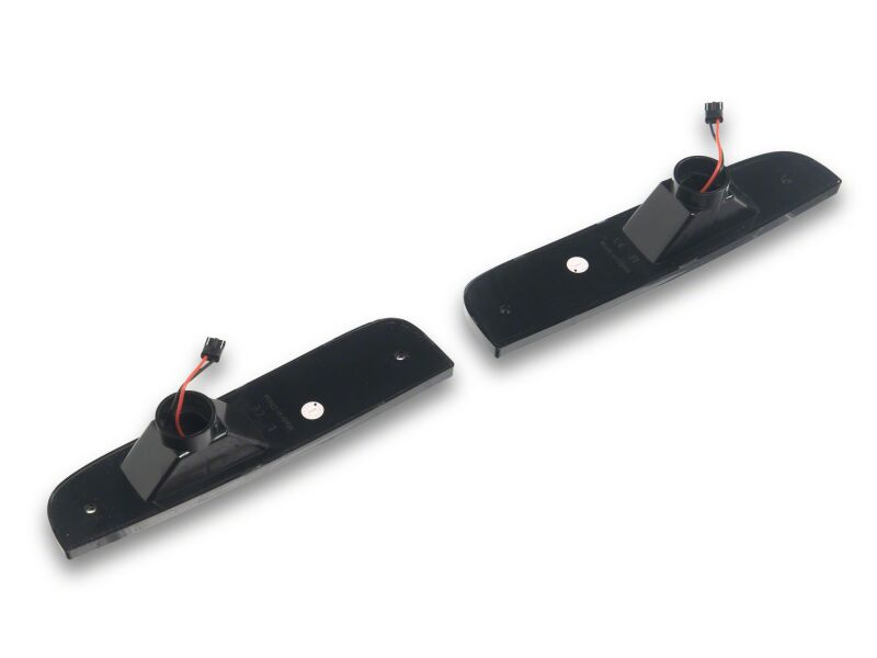 Raxiom 97-01 Jeep Cherokee XJ LED Side Marker Lights- Smoked Lens- Amber LED