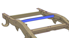 Load image into Gallery viewer, Rustbuster Spare Tire Crossmember Support