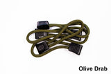 Fishbone Offroad Paracord Zipper Pulls 5 Pcs Olive Drab