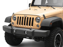 Load image into Gallery viewer, Raxiom 07-18 Jeep Warngler Axial Series 7-Inch LED Headlights w DRL/ Black Housing - Clear Lens
