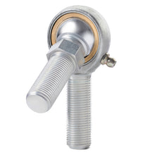 Load image into Gallery viewer, QA1 V Series 3-Pc Rod End - Male/Left Hand - 12mm Bore x M12x1.75 w/Stud &amp; Zerk - Carbon Steel