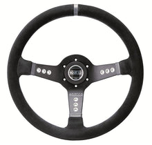 Load image into Gallery viewer, Sparco Steering Wheel L777 Suede Black
