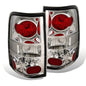 Raxiom 04-08 Ford F-150 Styleside Axial Series Euro Style Tail Lights- Chrome Housing- Clear Lens