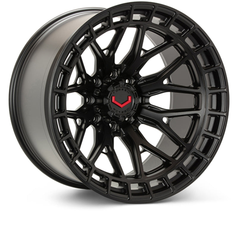 Vossen LCX-02 24x14 - 6x139.7 - ET15 - Deep - 78.1 - Satin Black Wheel